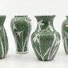 (4x) Klok (2026) (onder)glazuur op aardewerk, (elk) 10,5 x 6 x 6 cm. (85 euro per stuk, Museumwinkel Kranenburgh, Bergen NH)