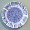 Polderlandschap (2020) keramisch bord, Ø 43 cm (particuliere collectie)