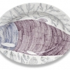 Mag het een maatje meer zijn? (2012) schidering op keramiek, Ø 57 cm (particuliere collectie)