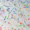 Tulpwerk (detail) (2026), drukinkt, kunststof en ijzerdraad, circa 100 x 120 x 20 cm. (particuliere collectie)