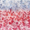 Muurbloemen 2024-II (2024) drukinkt op kunststof en draad, 75 x 110 x 20 cm. (particuliere collectie).