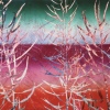 Koolzaadveld in schemer (2020) monoprint, 50 x 70 cm (Galerie Posthuys - 400 euro, oningelijst)