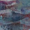 Noordzeevis (2017) monoprint, 70 x 22 cm (particuliere collectie).