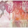 Tulpen (2016) monoprint, 30 x 77 cm. (Galerie Posthuys - 500 euro, ingelijst achter museumglas)