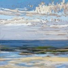 (11 VIII 2023 D) pastel op papier, 15 x 15 cm