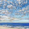 (23 VIII 2023 B) pastel op papier, 15 x 15 cm