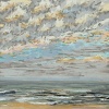 (20 VIII 2024 A) pastel op papier, 15 x 15 cm