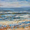 (29 VI 2024 D) pastel op papier, 15 x 15 cm
