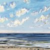 Noordzee (09 V 2021) pastel op papier, 24 x 32 cm