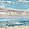 Noordzee (26 VII 2021) pastel op papier, 24 x 32 cm