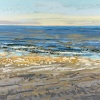 Noordzee (12 VIII 2022) pastel op papier, 24 x 32 cm