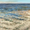 Noordzee (12 VIII 2022) pastel op papier, 32 x 49 cm