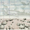 Maurice Christo van Meijel: zonder titel, 01-VII-2004, inkt en potlood op papier, 57 x 77 cm.
