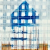 Maurice Christo van Meijel: Ode aan Daniels, 30-VI-2004, aquarel en inkt op papier, 77 x 57 cm.