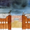 It Will End In Tears, 2005, inkt en kleurpotlood op papier, 57 x 77 cm (particuliere collectie)